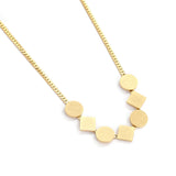 Geometric Stainless Steel Chokers Necklace Gothic Sexy Jewelry