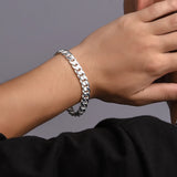 Cuban Chain Bracelet Men Hip-hop Hand Accessories Whip Chain