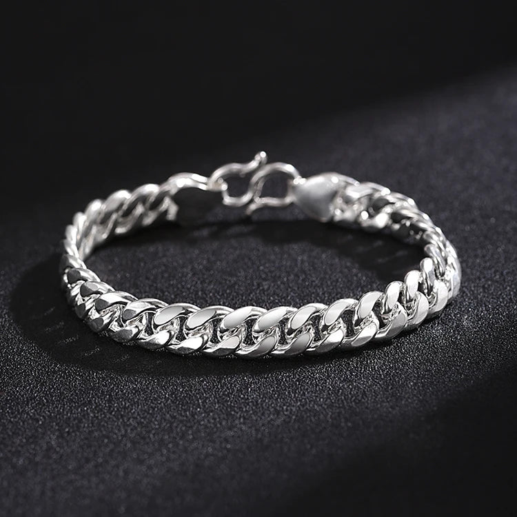 Cuban Chain Bracelet Men Hip-hop Hand Accessories Whip Chain
