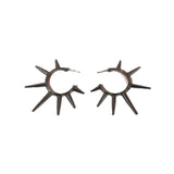 Metal Ear Hoop For Women Girl Rock Hip Hop Punk Earrings
