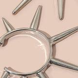 Metal Ear Hoop For Women Girl Rock Hip Hop Punk Earrings