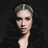 Crystal Hairband Hair Chain Sweet Bridal Jewelry Rhinestone Chain Birthday Gift