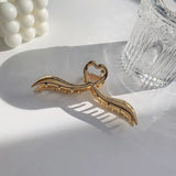 Metal Hairpin Hair Accessories Large Plate Ball Shark Clip