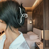 Metal Hairpin Hair Accessories Large Plate Ball Shark Clip