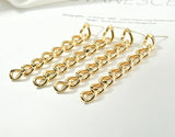High-quality 925 Silver Needle Ear Stud DIY Earrings 2pcs