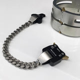 Hipster Hip-hop Thick Chain Metal Lock Necklace