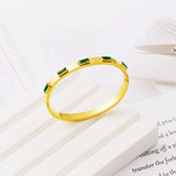Zircon Stainless Steel Bracelet for Men and Women