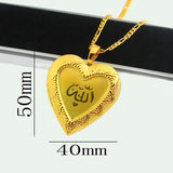 Heart-Shaped Photo Box 18K Plated Love Necklace Pendant
