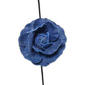 European American Novel Big Rose Pendant Clavicle Chain Adjustable