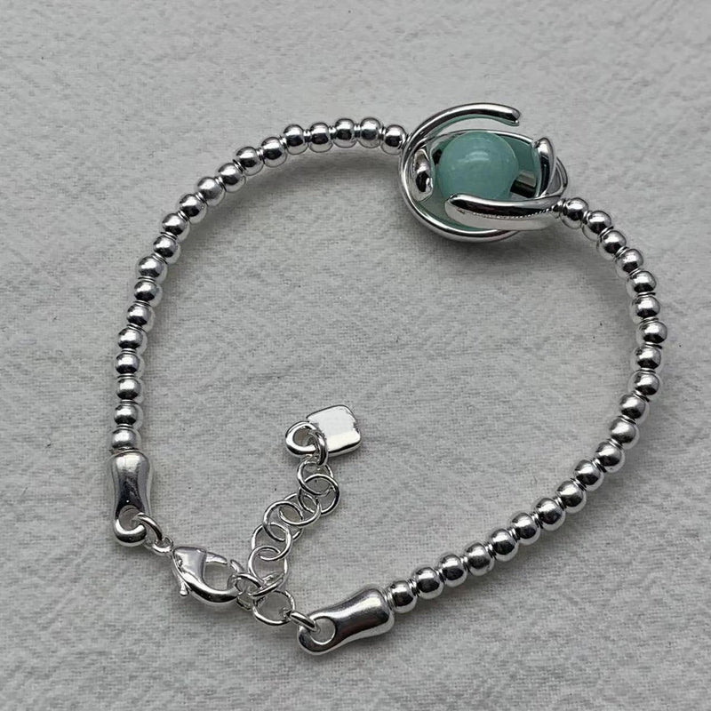 925 Silver Crystal Bracelet - Elegant Jewelry Gift