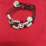 Electroplating 925 Silver Crystal Bracelet Gift