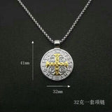 St. Benedict Exorcism Pendant Stainless Steel Casting