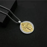 St. Benedict Exorcism Pendant Stainless Steel Casting