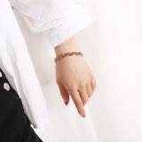 Zircon Crystal Bracelet Women's Goddess Colorful Chains