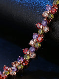 Zircon Crystal Bracelet Women's Goddess Colorful Chains