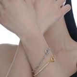 925 Silver Diamond Bracelet for Women