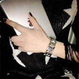 European American Style Woven Twist Chain Bracelet