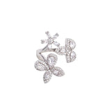 European & American Zircon Diamond Finger Ring