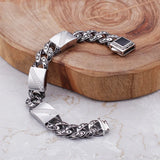 Retro Men's Titanium Steel Bracelet