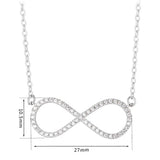 Elegant S925 Silver Necklace with Pink Diamond for Wedding Anniversary