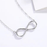 Elegant S925 Silver Necklace with Pink Diamond for Wedding Anniversary