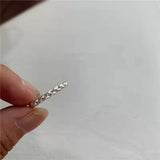 European American Blogger Wide Twist Ring Women