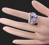 Colorful Ring Crystals From Austrian Ring for Women and Men