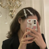 Sweet Sanskrit Letters Hairpin Bangs Clip