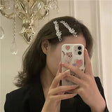 Sweet Sanskrit Letters Hairpin Bangs Clip