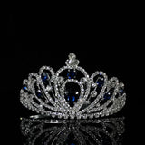 Glass Crystal Bridal Wedding Crown Hair Accessory