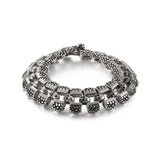 Punk Skull Titanium Steel Men's Bracelet
