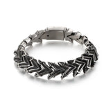 Punk Skull Titanium Men's Bracelet