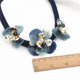 Exaggerated Retro French Resin Fancy Necklace