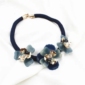 Exaggerated Retro French Resin Fancy Necklace