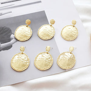 Exaggerated Oval S925 Silver Ear Nail DIY Earring Material