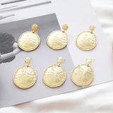 Exaggerated Oval S925 Silver Ear Nail DIY Earring Material