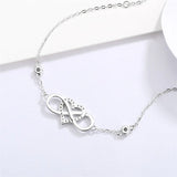S925 Silver Infinite Bracelet High-end Women's Jewelry