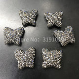 Crystal Butterfly Beads DIY Christmas Accessories
