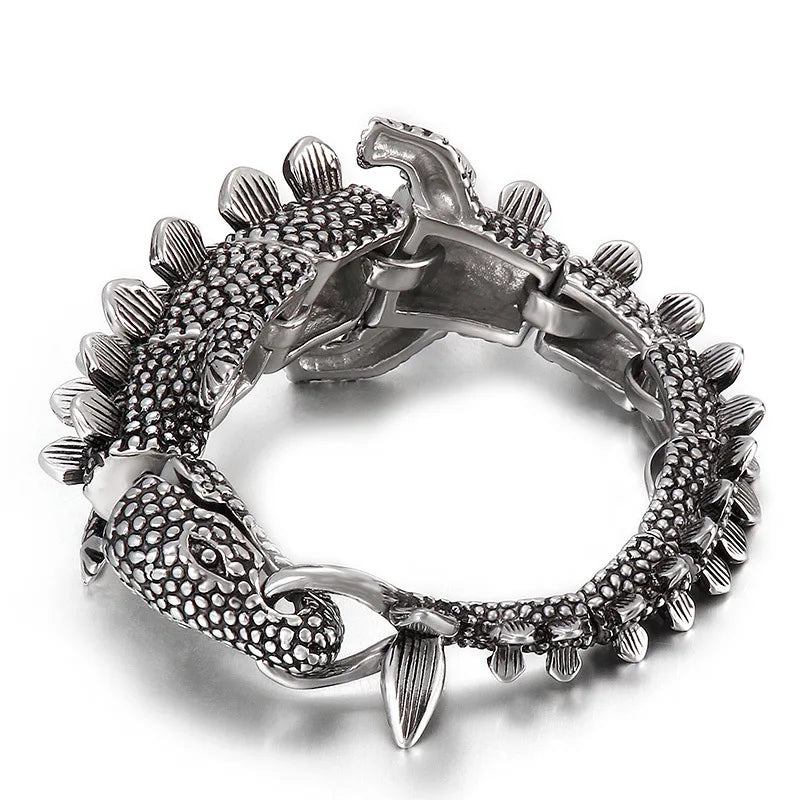 Dragon Animal Titanium Steel Bracelet