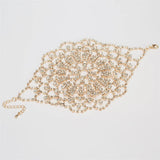 European & American Hollow-out Flower Bracelet