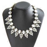 European American Exaggeration Big Gem Diamond Necklace Retro Versatile