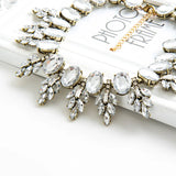 European American Exaggeration Big Gem Diamond Necklace Retro Versatile