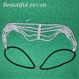 Crystal Hairband Hair Chain Bridal Jewelry Rhinestone Birthday