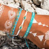 Bohemian Hand-Woven Bracelet Set for Men and Women