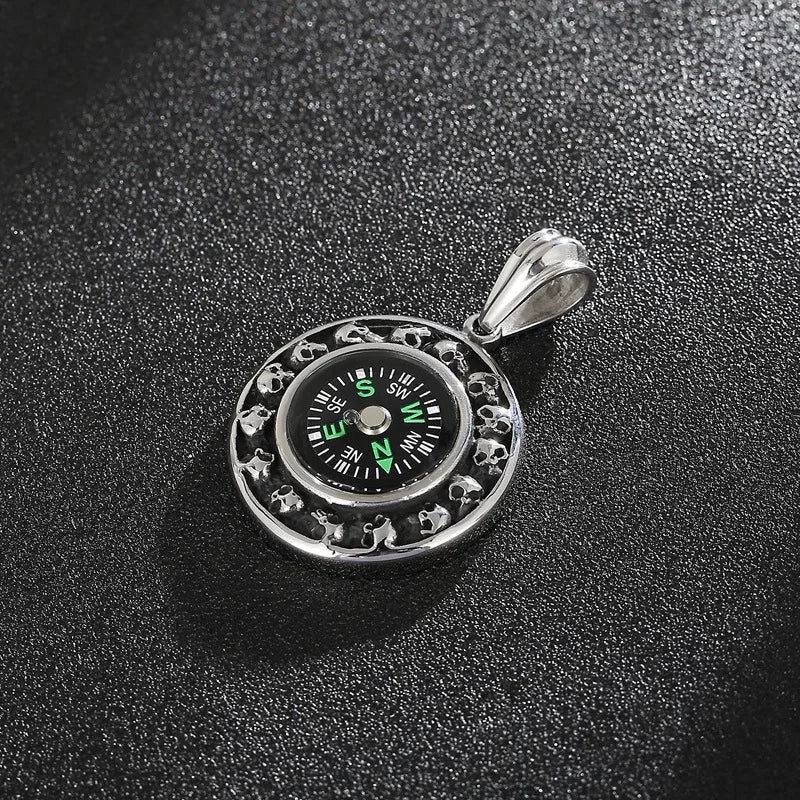 European American Skull Men's Pendant