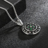 European American Skull Men's Pendant