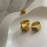 Vintage Style Wide Ring for Women
