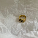 Vintage Style Wide Ring for Women