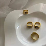 Vintage Style Wide Ring for Women
