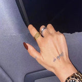 Vintage Style Wide Ring for Women